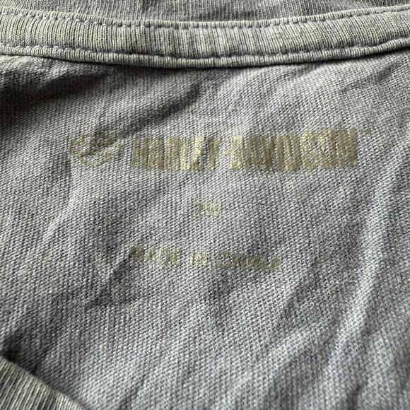 Harley-Davidson Lace-Up Sleeveless Tank – Women’s Large - Picture 5 of 8